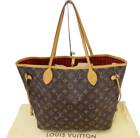 louis vuitton neverfull mm pink or red|louis vuitton neverfull monogram tote.